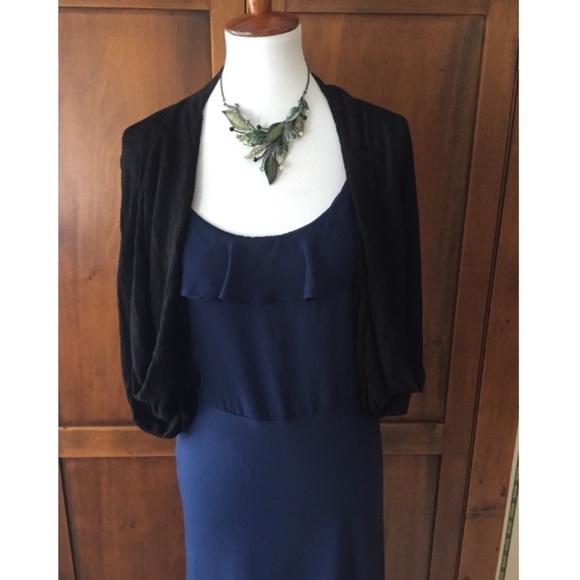Lucy Love Navy Blue Spaghetti Strap Dress - Picture 7 of 8